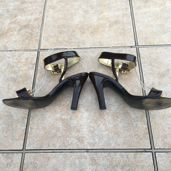 Dolce & Gabbana Ankle Strap Buckle Jeweled Sandals - Picture 11 of 16